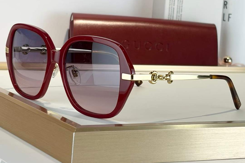 GG2055SA Sunglasses Red Gradient Pink