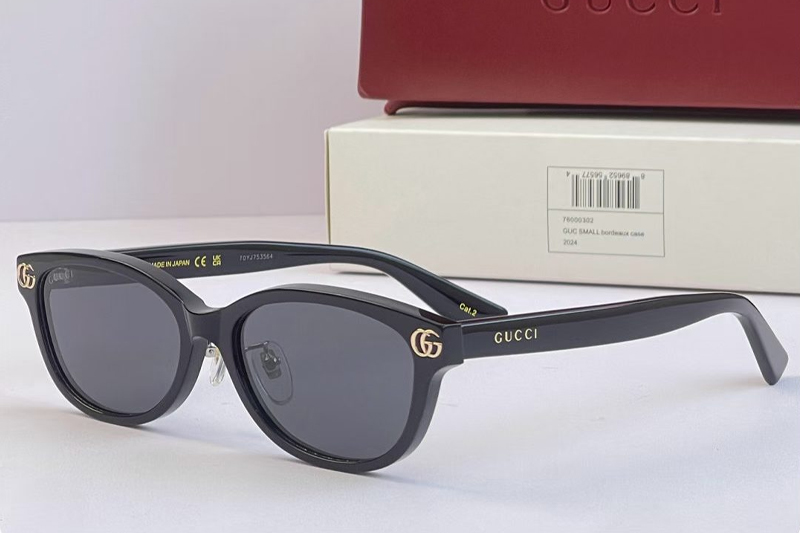 GG2144O Sunglasses Black Gray