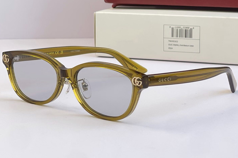 GG2144O Sunglasses Green Gray