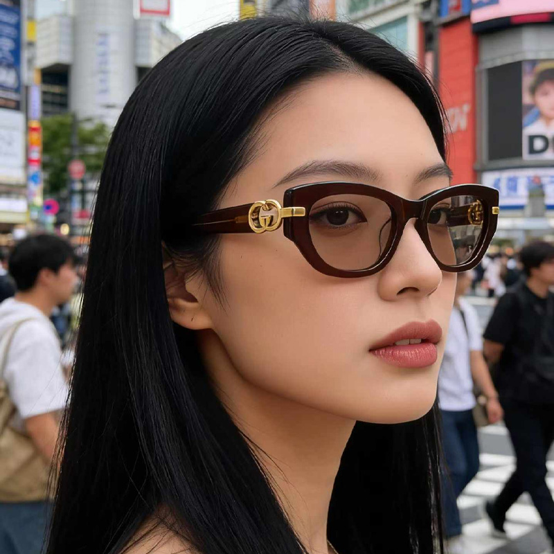 GG2155S Sunglasses Brown Brown