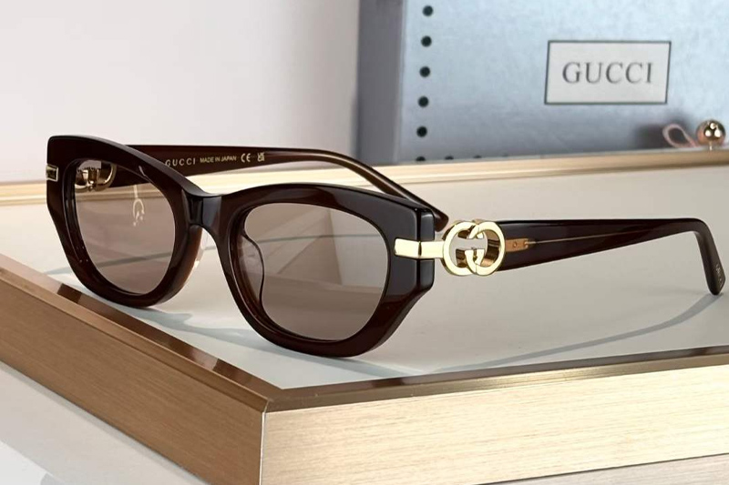 GG2155S Sunglasses Brown Brown