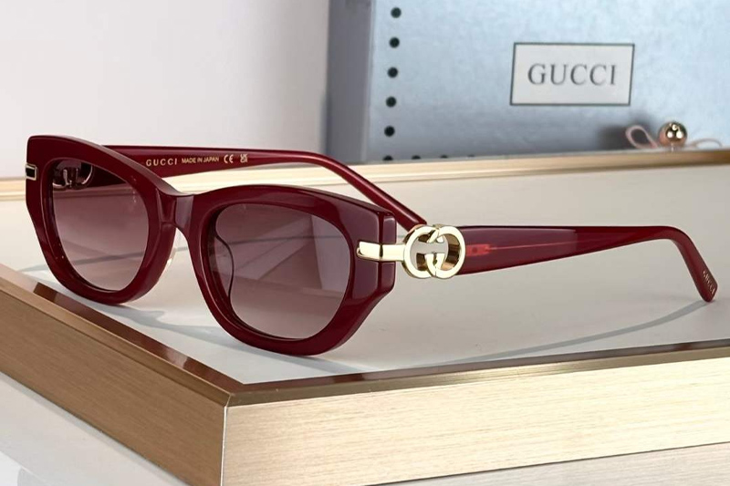 GG2155S Sunglasses Red Gradient Pink