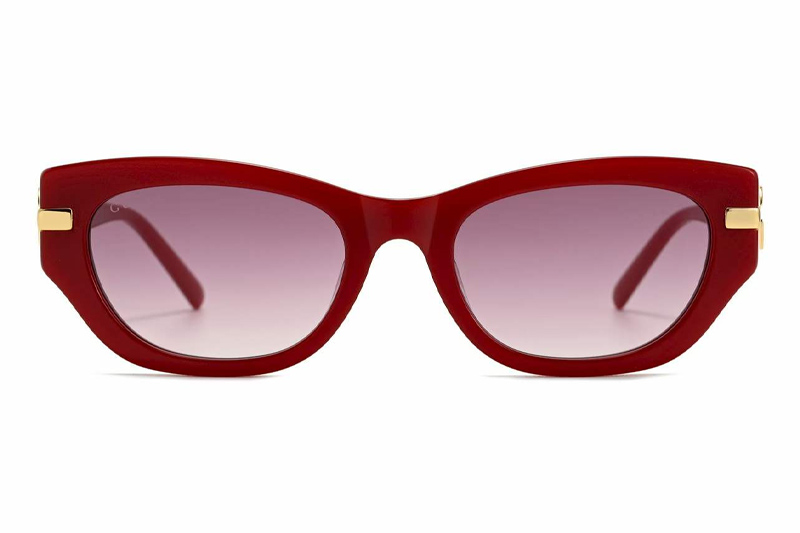 GG2155S Sunglasses Red Gradient Pink