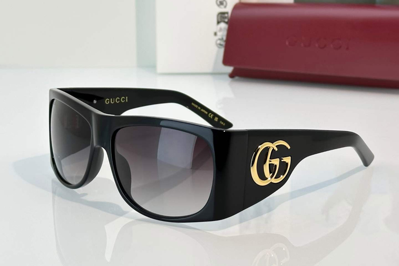 GG2170S Sunglasses Black Gradient Gray