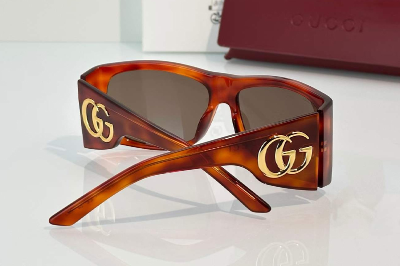 GG2170S Sunglasses Light Tortoise Brown