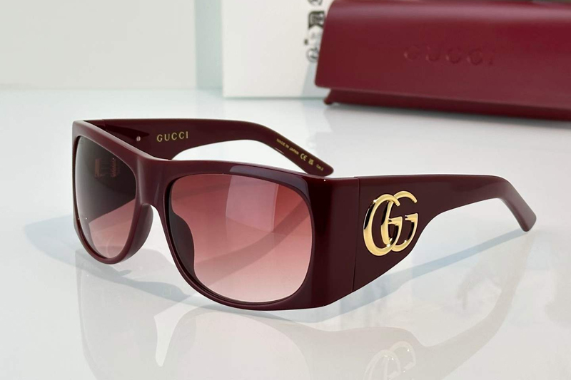 GG2170S Sunglasses Red Gradient Pink