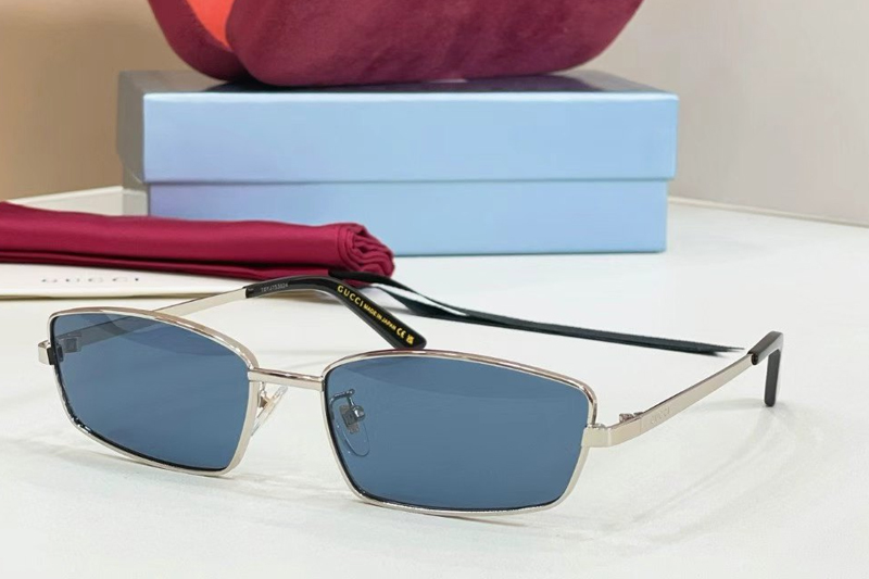 GG2177S Sunglasses Silver Blue