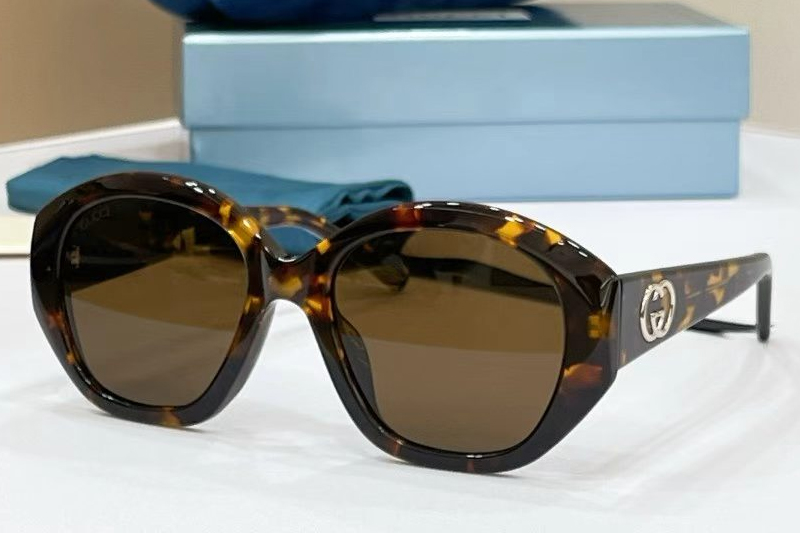 GG2200S Sunglasses Tortoise Brown