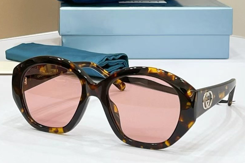 GG2200S Sunglasses Tortoise Pink