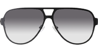 GG2252S Sunglasses Black Gradient Gray