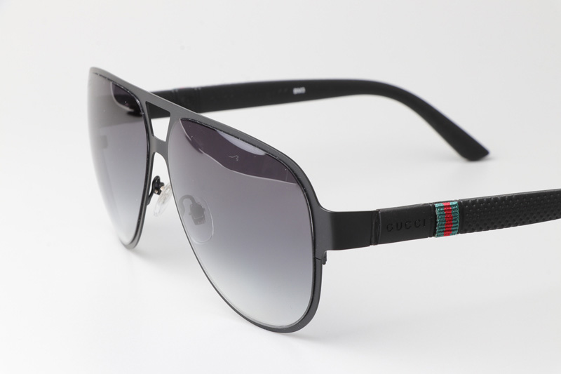 GG2252S Sunglasses Black Gradient Gray