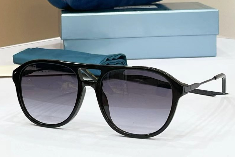 GG2254SK Sunglasses Black Gradient Gray