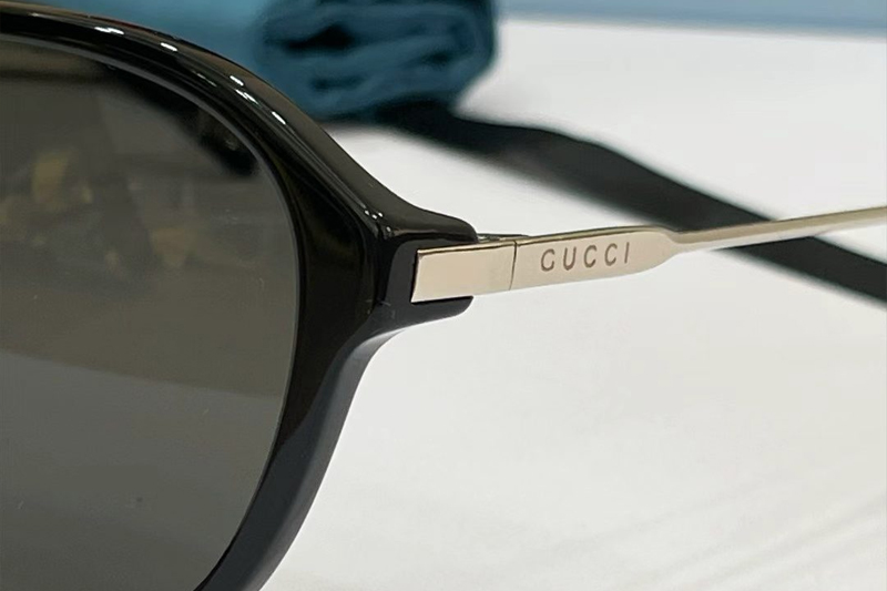 GG2254SK Sunglasses Black Silver Gray