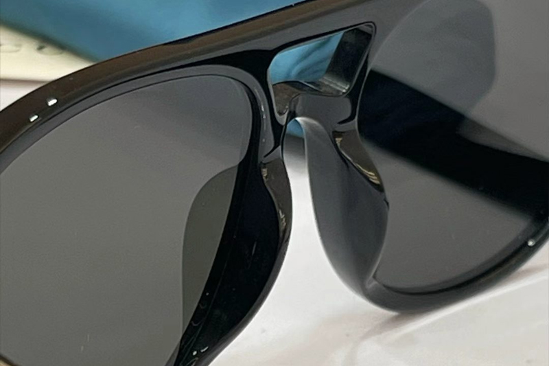 GG2254SK Sunglasses Black Silver Gray