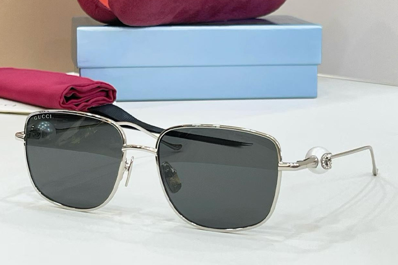 GG2321S Sunglasses Silver Gray