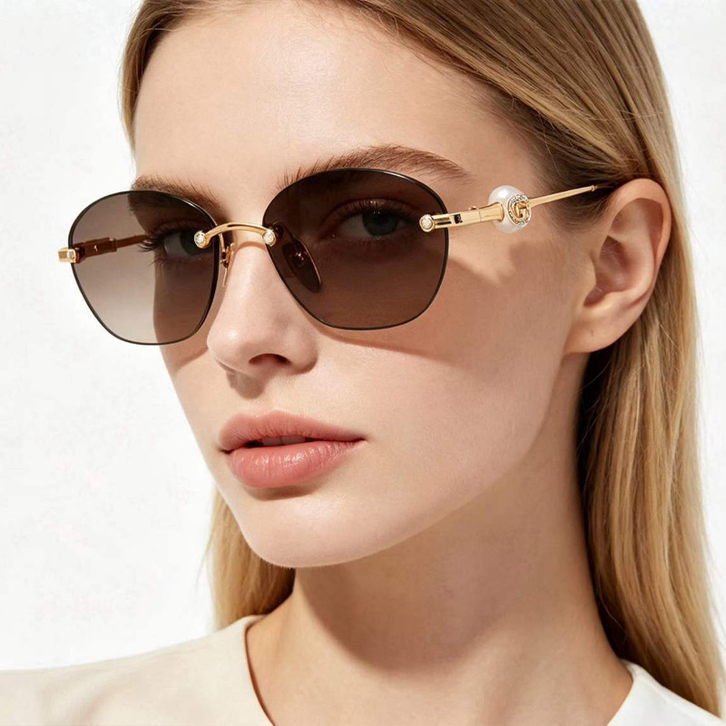 GG2322S Sunglasses Gold Brown