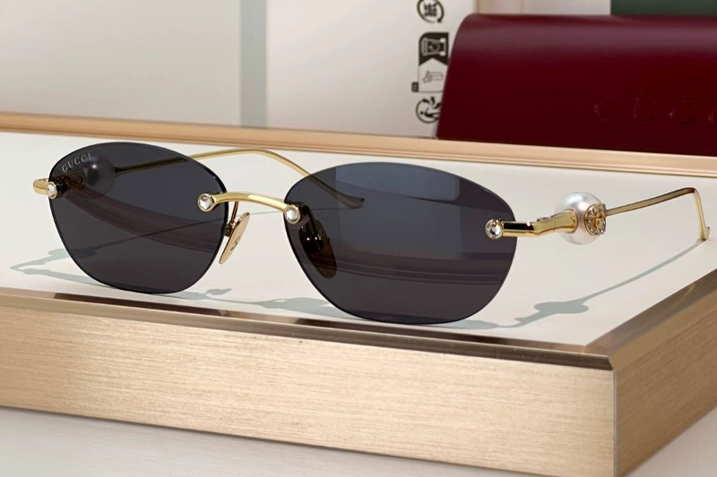GG2322S Sunglasses Gold Gray