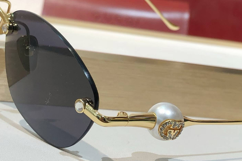 GG2322S Sunglasses Gold Gray