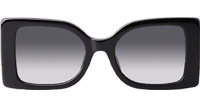GG5953S Sunglasses Black White Gradient Gray