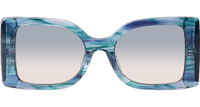 GG5953S Sunglasses Blue Gradient Gray
