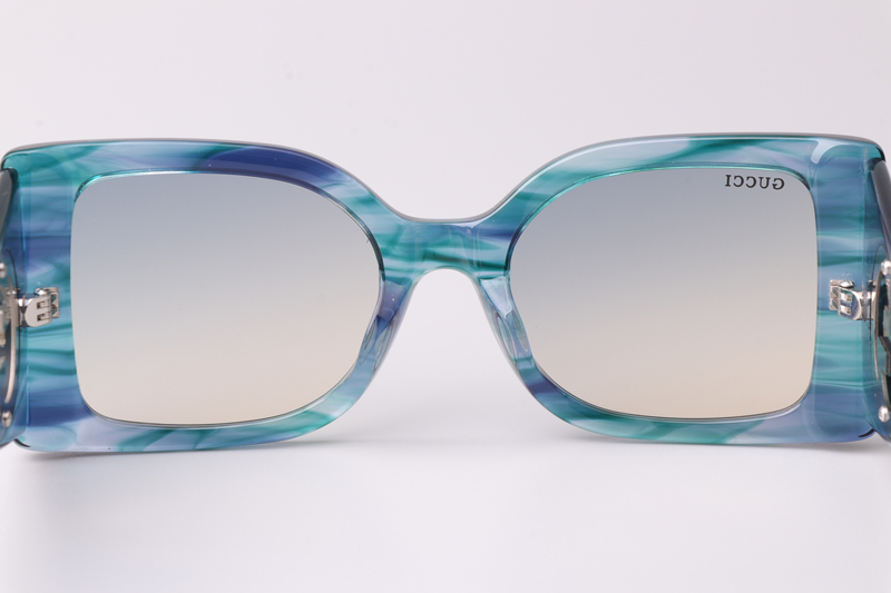 GG5953S Sunglasses Blue Gradient Gray