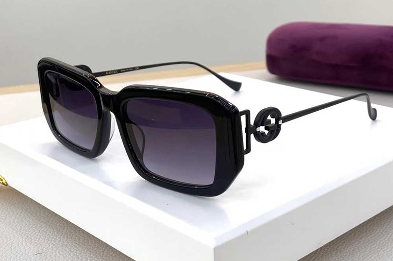 GG9953S Sunglasses Black Gradient Gray