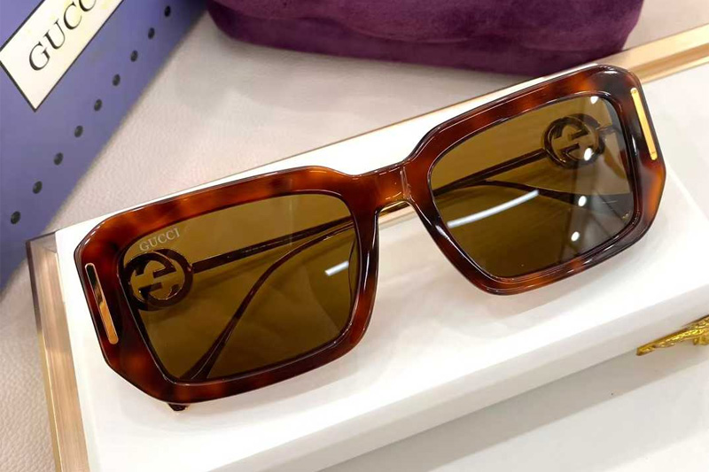 GG9953S Sunglasses Tortoise Brown