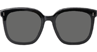 GM Frida Sunglasses Black Gray