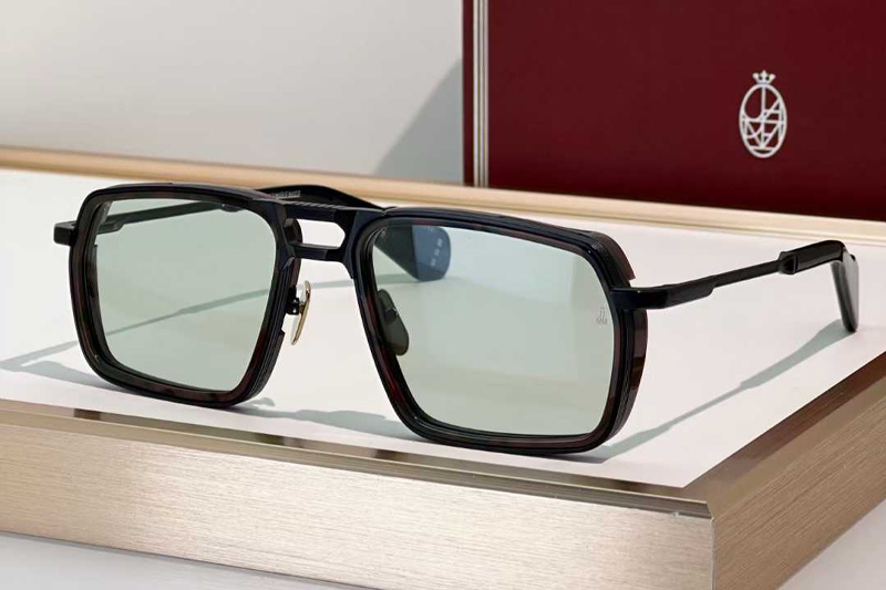 GT-R Sunglasses Black Light Green