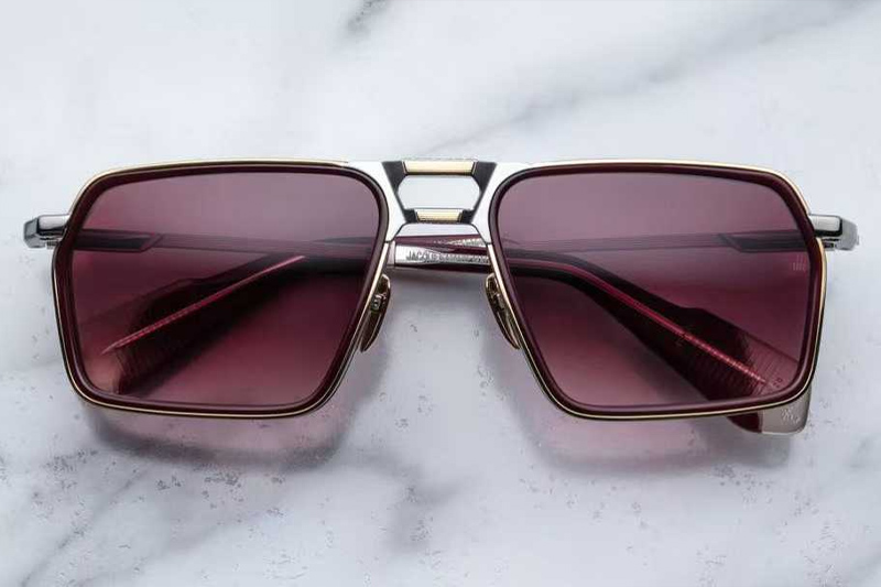 GT-R Sunglasses Red Silver Gradient Red