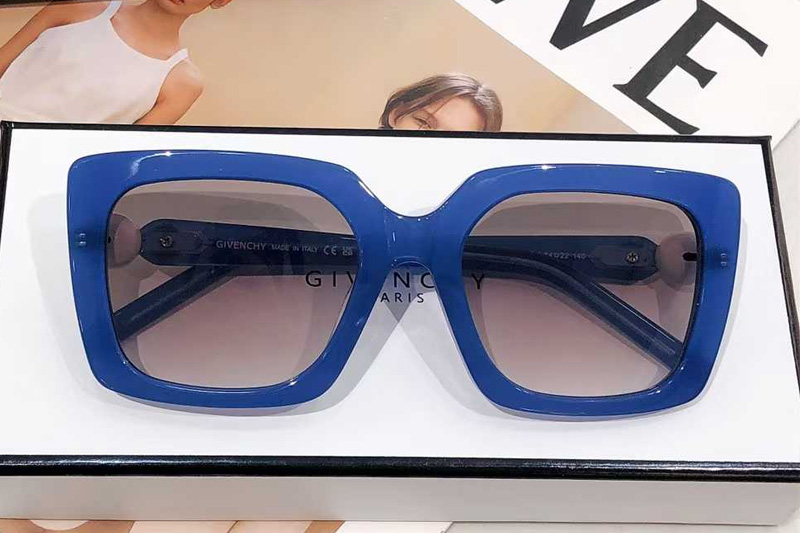 GV40071F Sunglasses Blue Gradient Brown