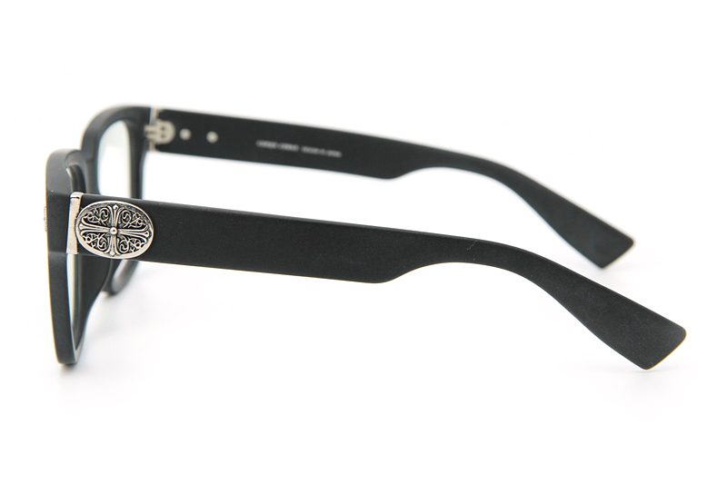 Givenhed Eyeglasses Matte Black Silver
