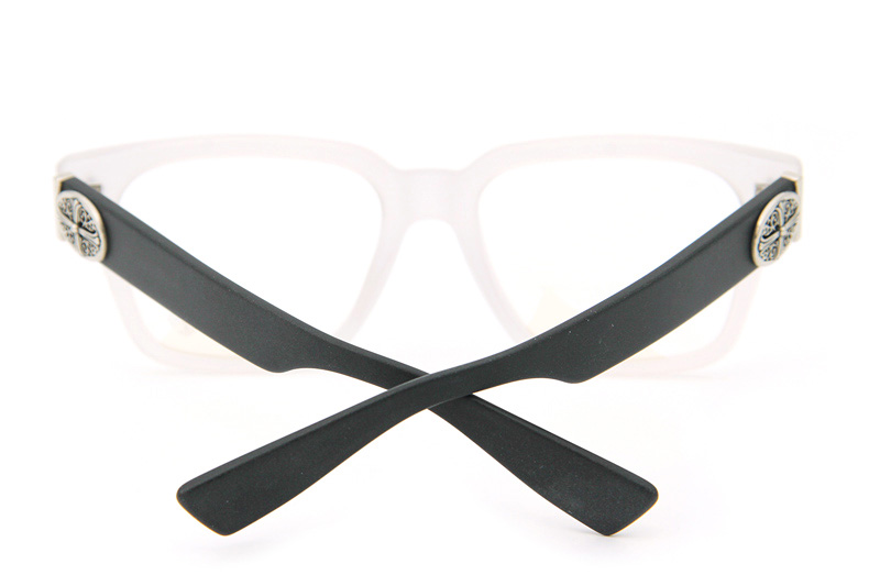 Givenhed Eyeglasses White Black Silver