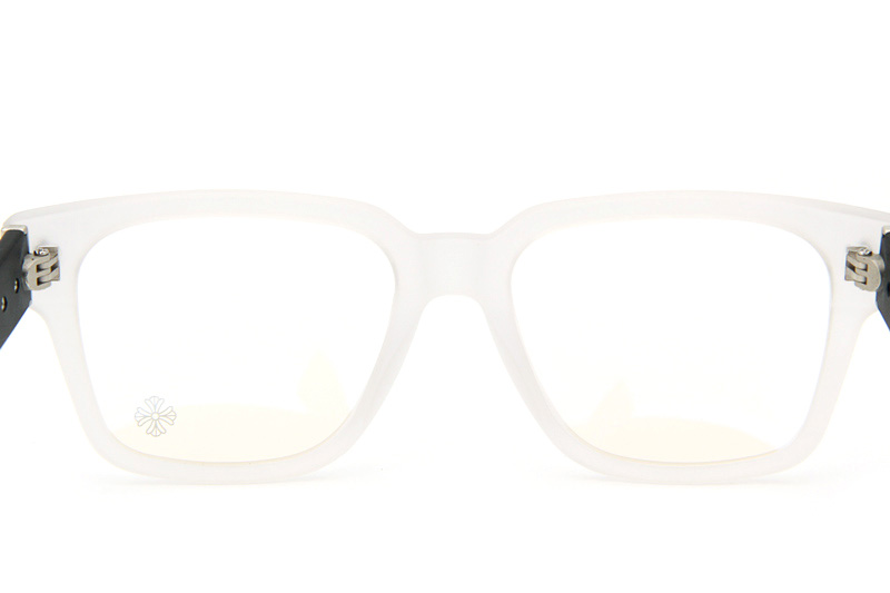 Givenhed Eyeglasses White Black Silver