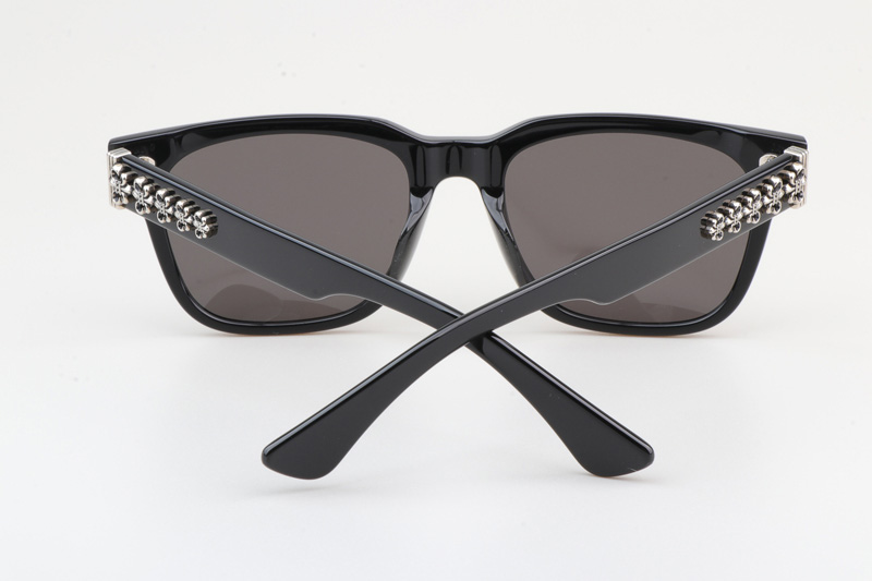 Givenhed II Sunglasses Black Silver Gray