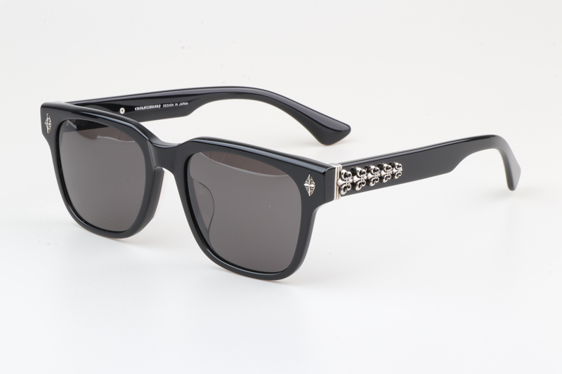 Givenhed II Sunglasses Black Silver Gray