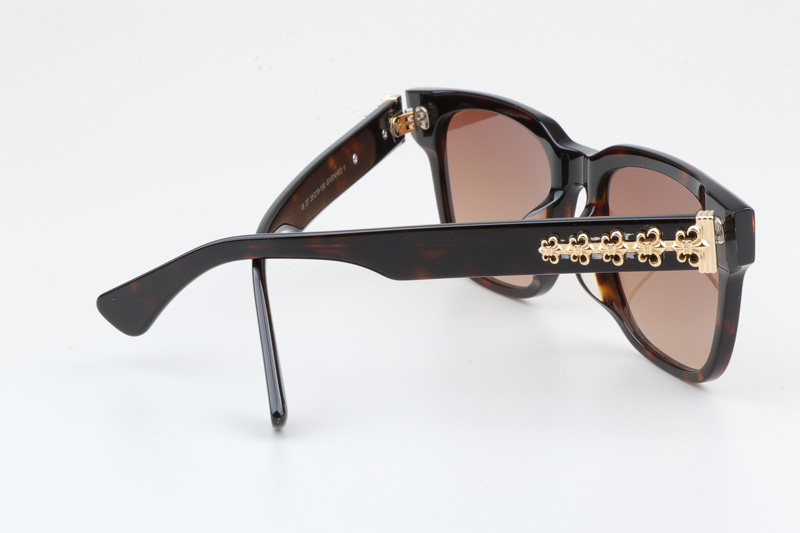 Givenhed II Sunglasses Tortoise Gold Gradient Brown