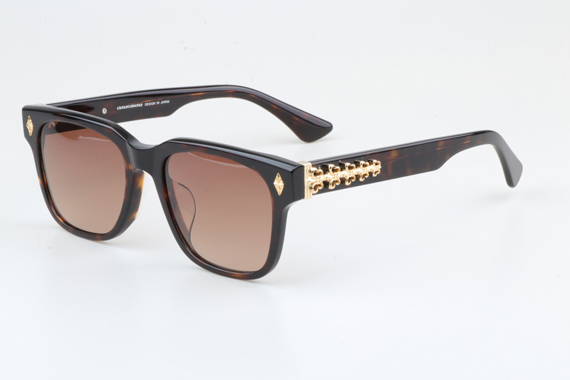 Givenhed II Sunglasses Tortoise Gold Gradient Brown