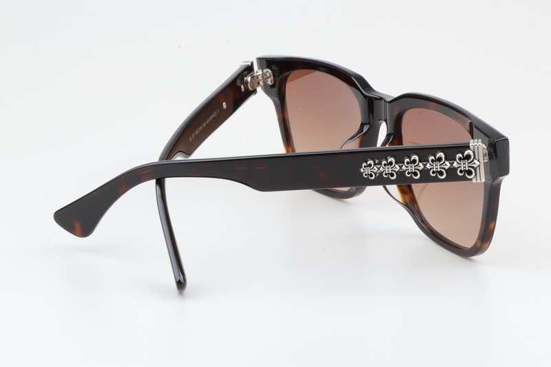 Givenhed II Sunglasses Tortoise Silver Gradient Brown