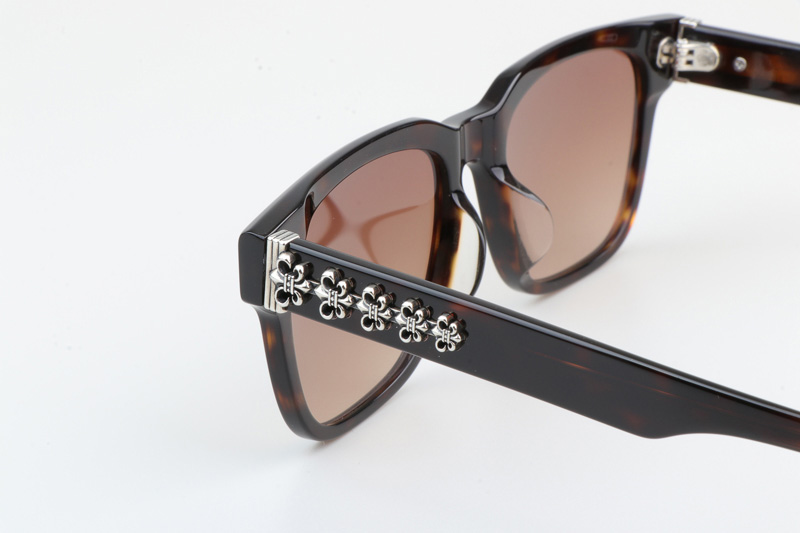 Givenhed II Sunglasses Tortoise Silver Gradient Brown