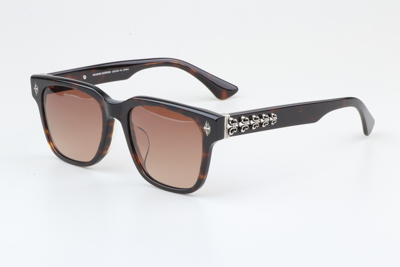 Givenhed II Sunglasses Tortoise Silver Gradient Brown