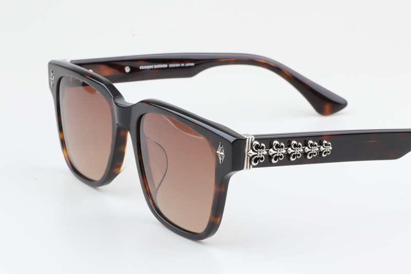 Givenhed II Sunglasses Tortoise Silver Gradient Brown