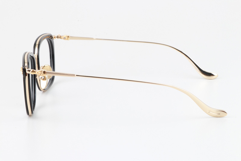 Gizznme Eyeglasses Black Gold