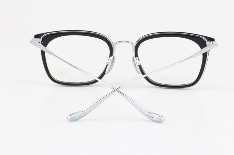 Gizznme Eyeglasses Black Silver