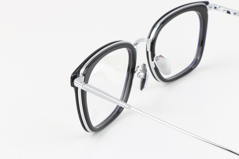 Gizznme Eyeglasses Black Silver