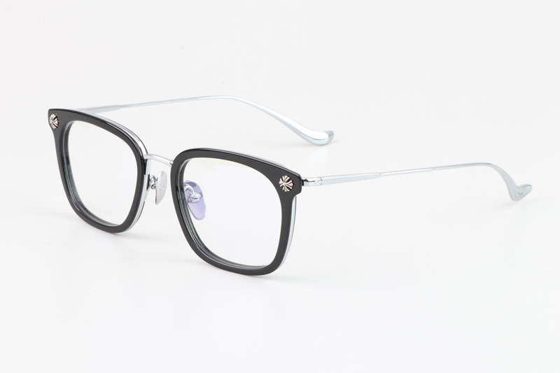 Gizznme Eyeglasses Black Silver