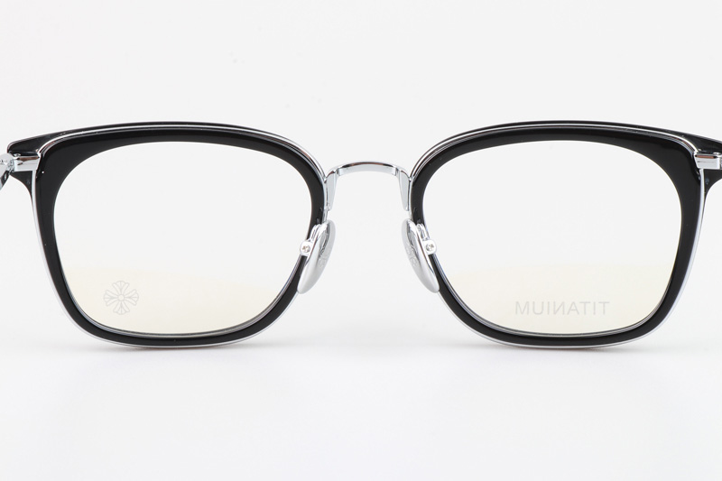 Gizznme Eyeglasses Black Silver