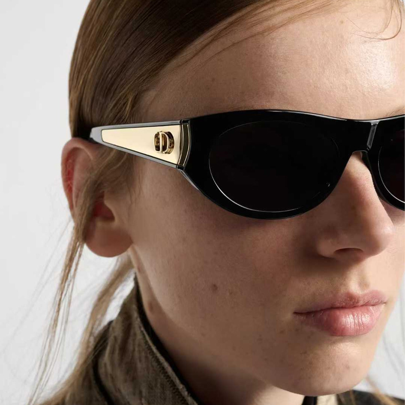 Glow B2F Sunglasses Black Gold Gray