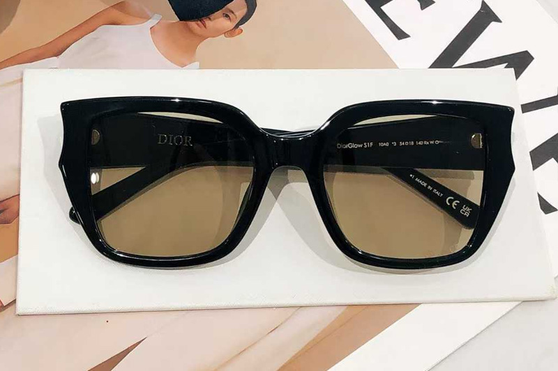 Glow S1F Sunglasses Black Brown