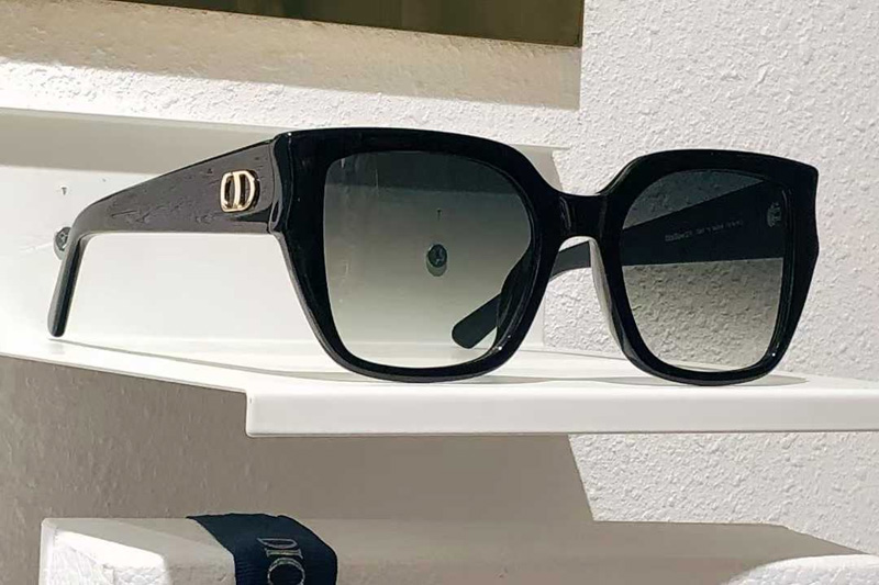 Glow S1F Sunglasses Black Gradient Gray
